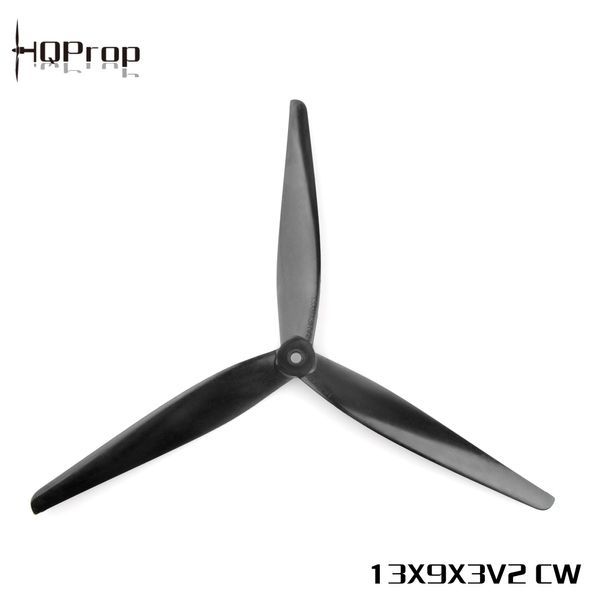 Пропелери 13X9X3V2 HQProp X-Class Prop (2CW+2CCW) Нейлон HQ Prop 13х9х3 до дрона квадрокоптера 2+2шт до X413 13X9X3-4 фото