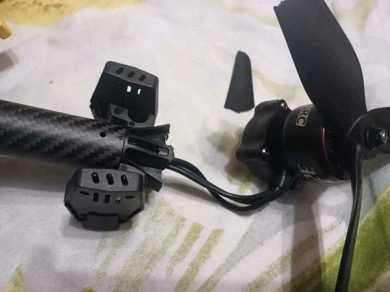 Набір променів для 10" квадрокоптерів та гексокоптерів Diatone 10 дюймів промені для ремонту алюмінієві ФПВ квадрокоптера, 4шт з алюмінію LH01-P2 фото
