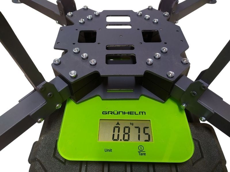 Рама 15" для дрона квадрокоптера FPV дрона квадро 15 дюймів ФПВ алюмінієва рама коптера, з алюмінію Bounce ar. KV15-P2 KV15-P2 фото