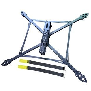 Рама 13" карбонова Mark 4 13'' v2 539 mm карбонова для FPV дрона 13 дюймів ФПВ рама квадрокоптера, з карбону Mark 4 13'' v2 539mm фото