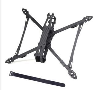 Рама 8" Mark4 8 дюймів V2 карбонова для FPV дрона 8 дюймів ФПВ рама квадрокоптера, з карбону  Mark4 8" V2  фото