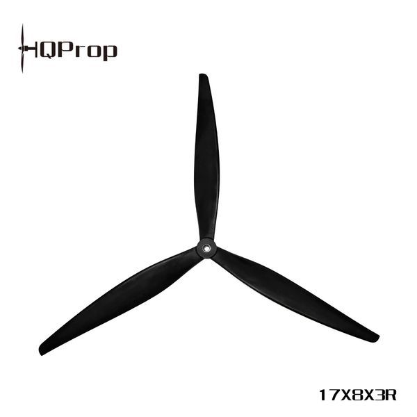 Пропелери 17X8X3 HQProp (1CW+1CCW) Нейлон HQ Prop 17х8х3 до дрону квадрокоптера 1+1шт 3001202501 фото