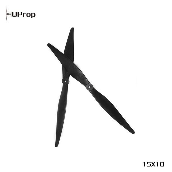 Пропелери 15X10 HQProp (1CW+1CCW) Нейлон HQ MacroQuad Prop 15х10 до дрона квадрокоптера 1+1шт 15X10 фото