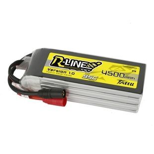 Акумулятор до дрону батарея для квадрокоптера Tattu R-Line 22.2V 4500 mah 6S 1P 95C FPV Lipo Battery with AS150 Plug (TAA45006S95AS) TAA45006S95AS фото